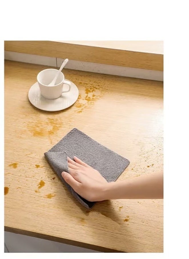 Reusable microfiber cleaning and drying wipes with dispenser box - reusable wipes - Image 5